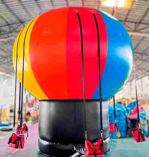 Качели воздушный шар «Яркий мир», 4,6×4,6×5,2 м