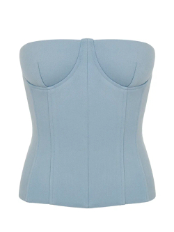 Корсет из костюмной ткани