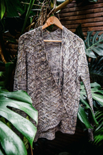 Кардиган спицами "Monstera"