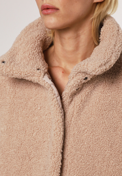 Двусторонняя шубка-куртка Льялл