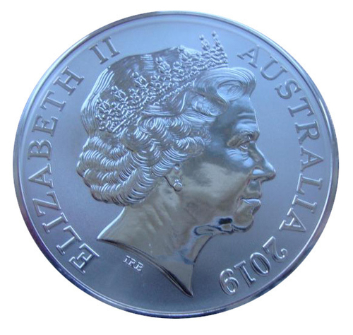Австралия 1 доллар 2019 Кенгуру Прайви марк Privy mark Мерлайон Мерлион Сингапур СЕРЕБРО