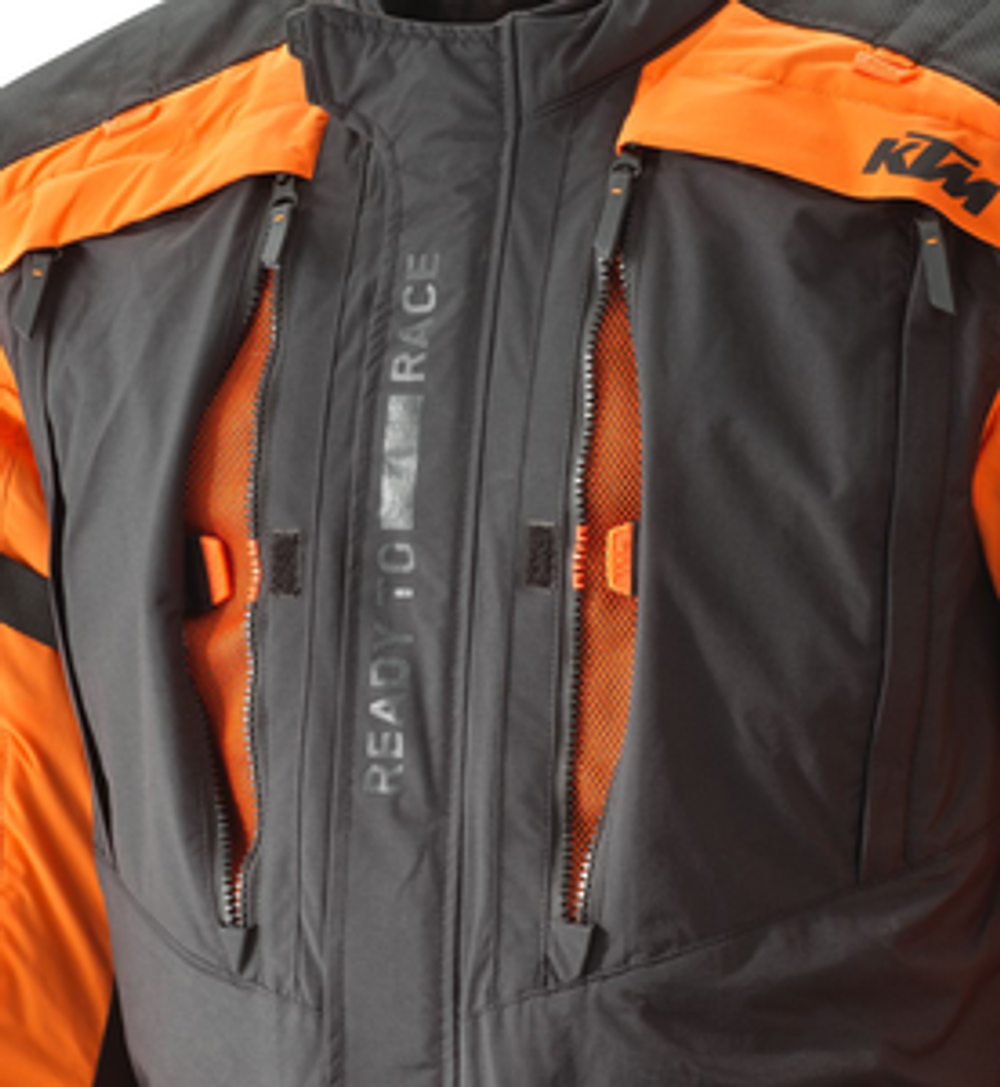 Мотокуртка туристическая KTM TERRA ADVENTURE V2 JACKET BLACK