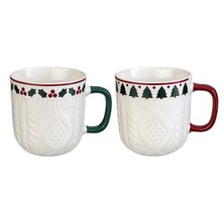 Набор из двух кружек Warm Celebration из коллекции New Year Essential, 400 мл