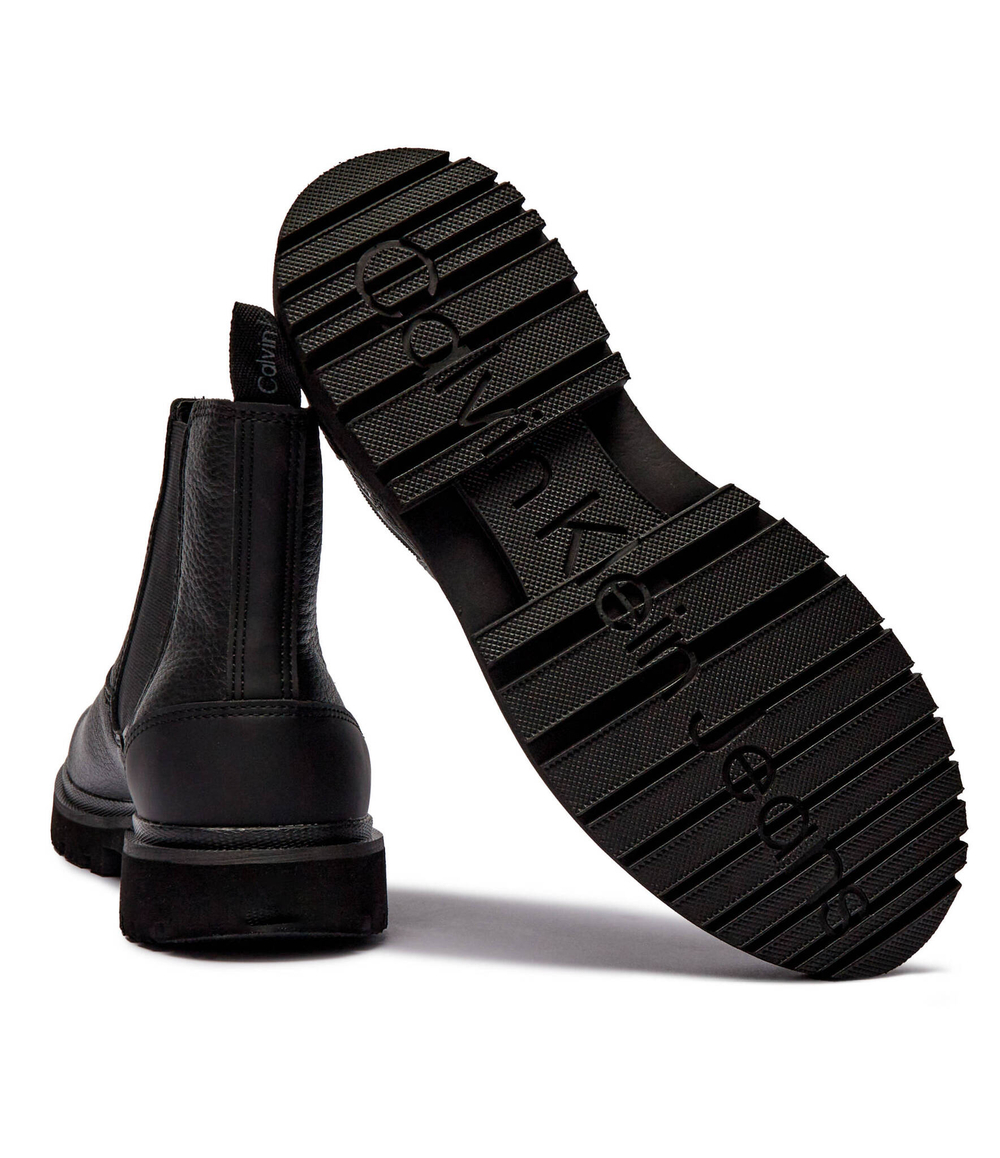 Кожаные челси eva mid chelsea CALVIN KLEIN JEANS - графитовый(YM0YM00750)