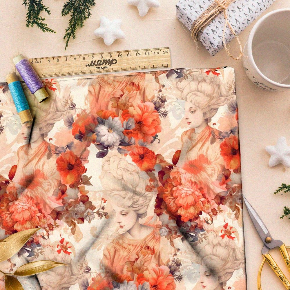 Ткань премиум Оксфорд 600D магическая тайна