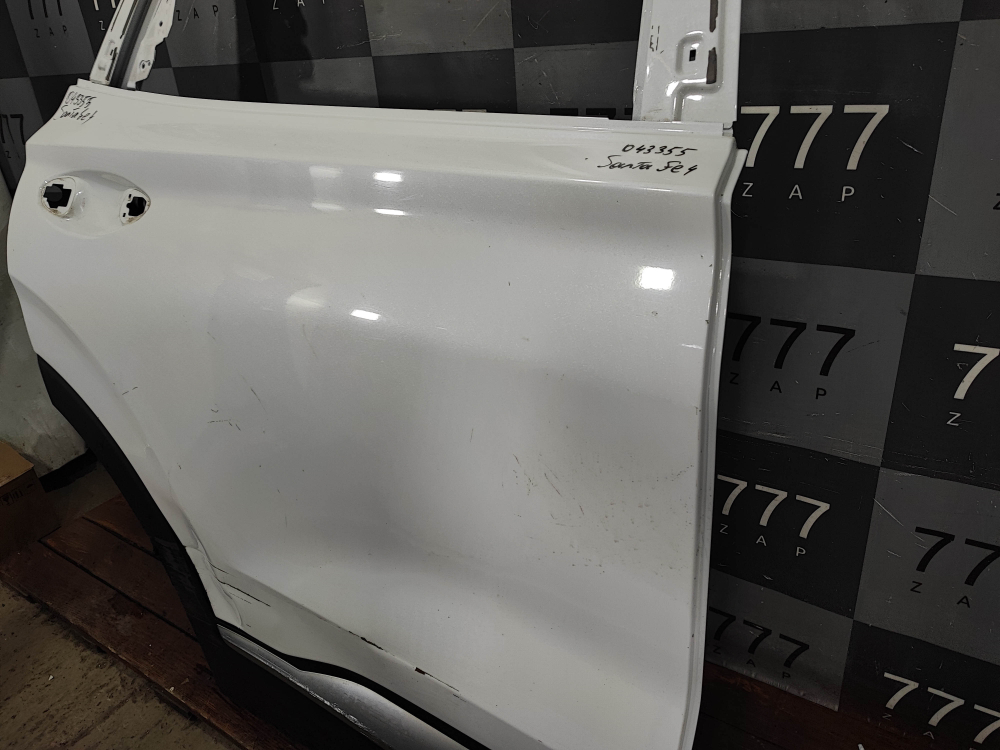 Дверь задняя правая Hyundai Santa Fe 4 (TM) 18-нв Б/У Оригинал 77004S1000