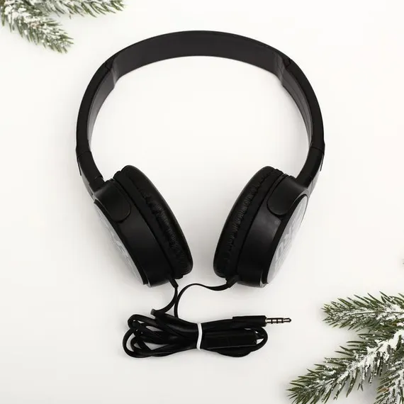 Наушники накладные «Santa», с микрофоном