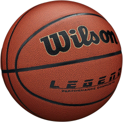 Мяч баск. WILSON Legend Comp, WTB0917XB, р.7, синт.кожа (композит), бутил. камера, коричневый