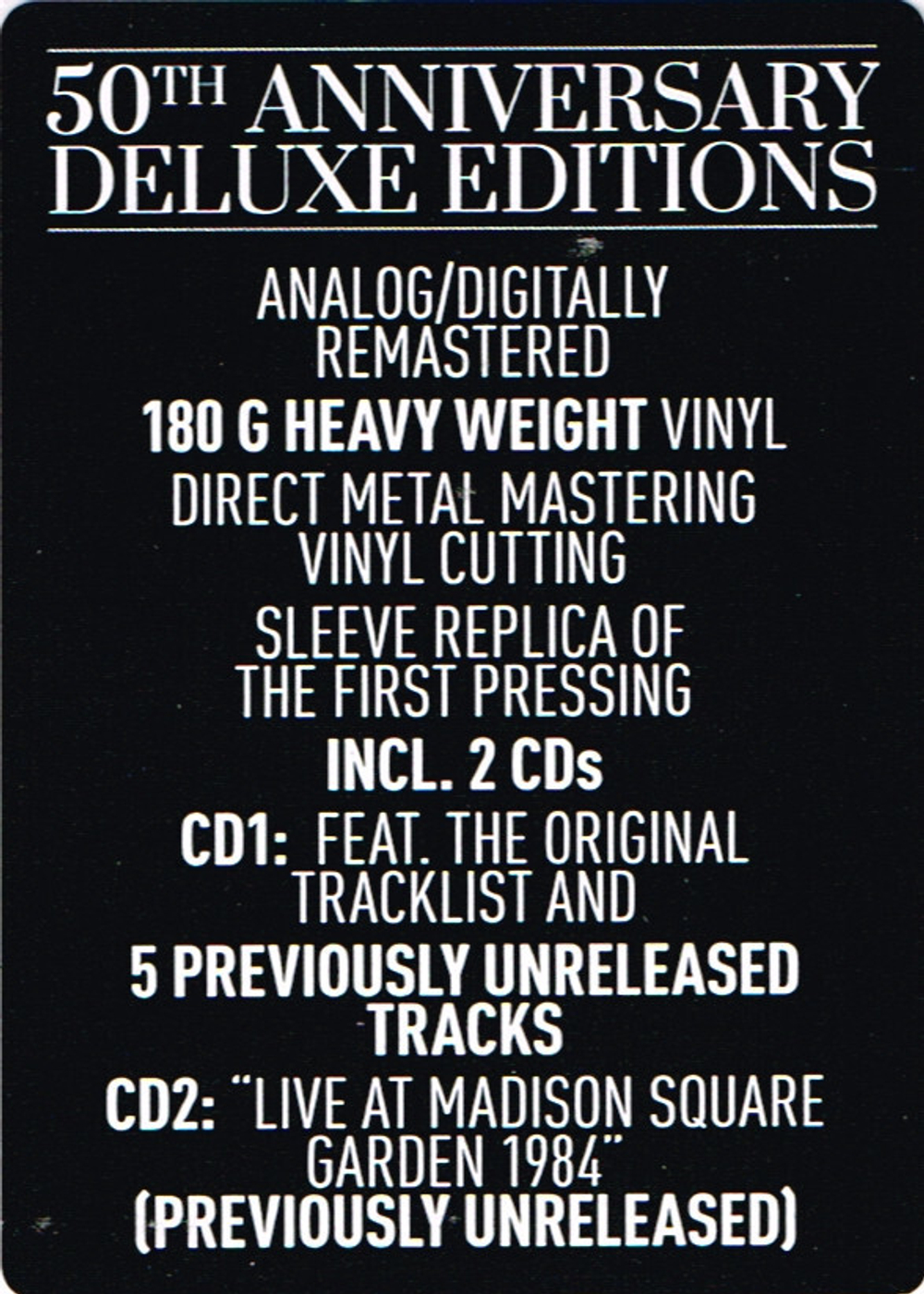 Scorpions / Love At First Sting (50th Anniversary Deluxe Edition)(LP+2CD)