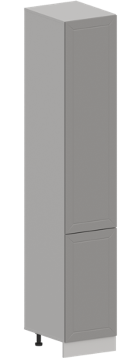 Кухня Модуль ШП 400 Графит / Лайт Грей