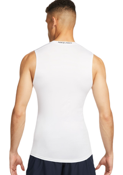 Термобелье Nike Pro Dri-Fit Tight Sleeveless Fitness Top - White