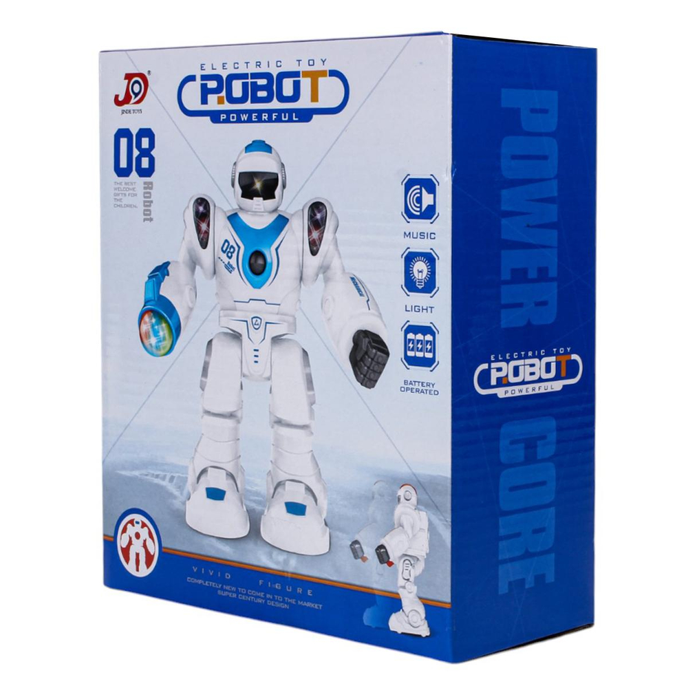 Робот на батарейках, коробка JD199-5B