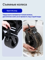 Тележка складная Rover 95*60*50 см, черный