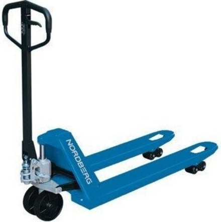 Тележка гидравлическая NORDBERG N3902-25R складская 2,5 т, с резиновыми колесами ЦБ-0009256