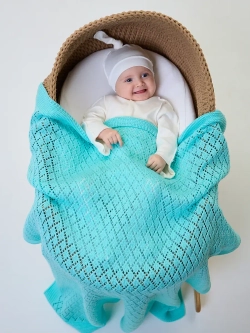 Конверт на выписку для новорожденных летний