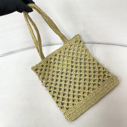 Prada Crochet Tote Bag