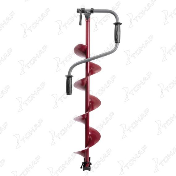 Ледобур BURAN 180R правое вращение, цельнотянутый шнек (LB-180R) Тонар