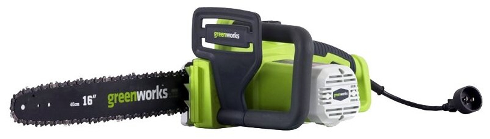Цепная пила электрическая Greenworks GCS1840 1800W, шина 40см, цепь 56 зв, 3/8, 1.3 20027