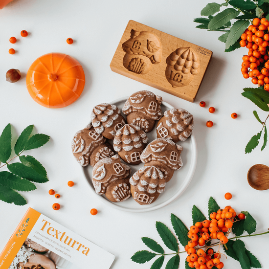 Форма для печенья и пряников Лесные домишки