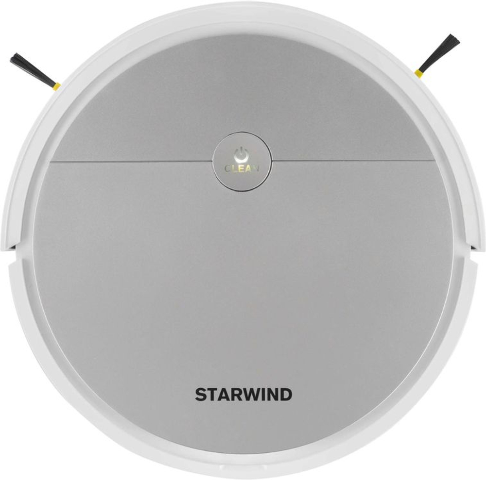 Робот-пылесос StarWind SRV4570, 15Вт, серебристый/белый(Б/У)