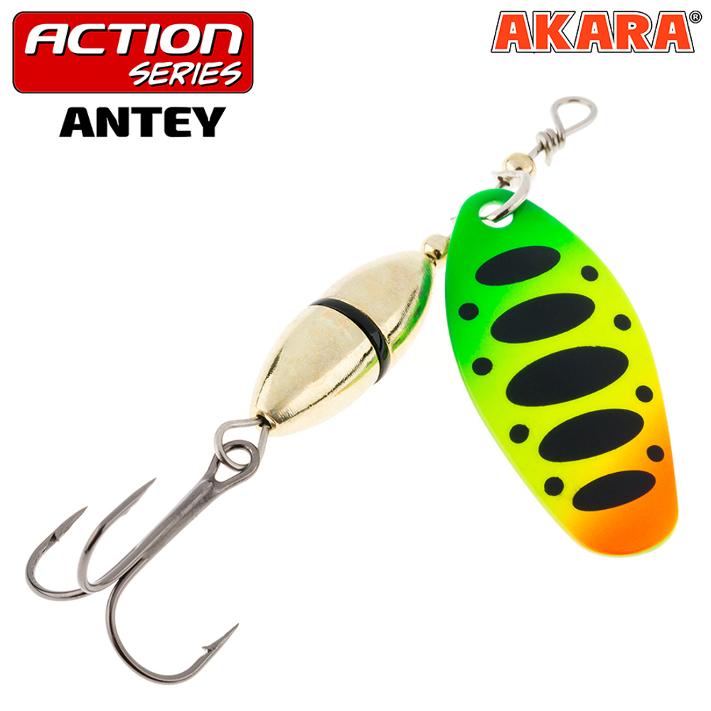 Блесна вращающаяся Akara Action Series Antey 4 9,5 гр. 1/3 oz. A32
