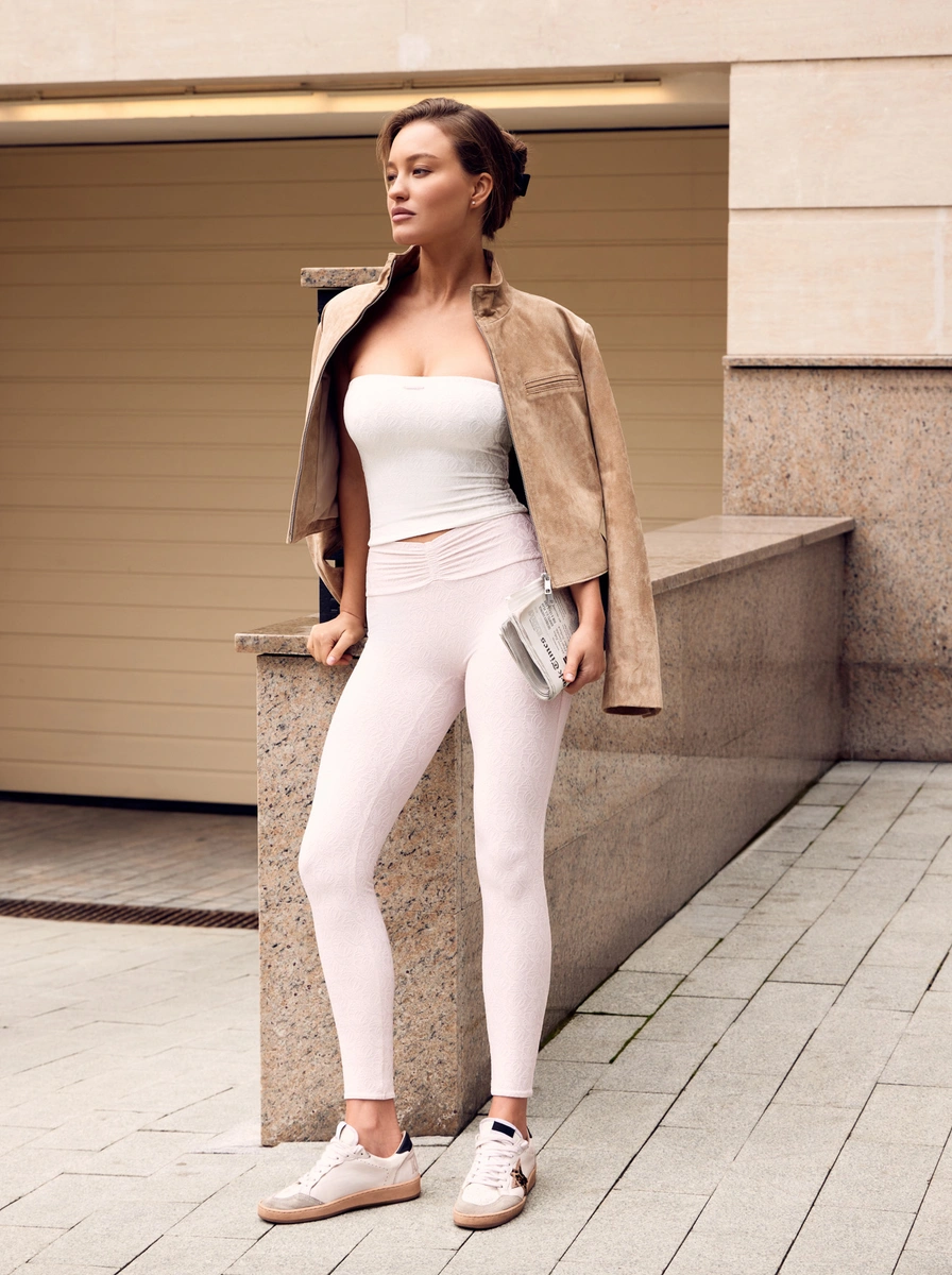 Леггинсы Lillou (pale pink)