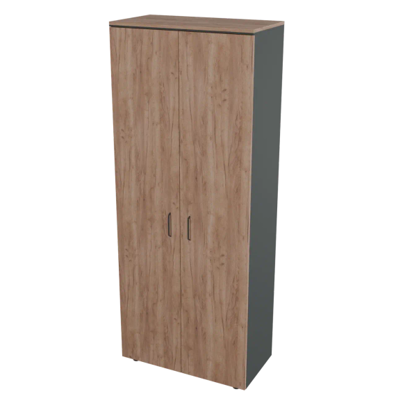 Шкаф для документов высокий 2 дверцы Prego office 800х420х2000 ПОШВШ-1