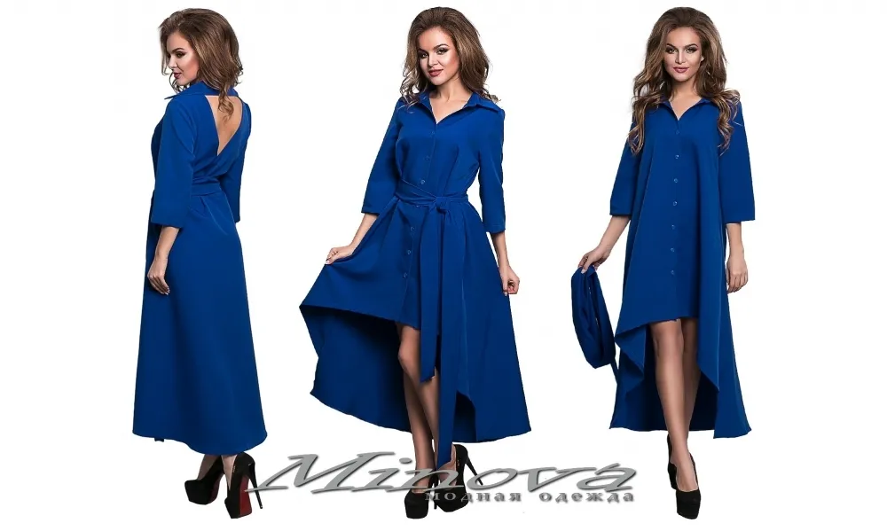 Платье 8552-электрик Minova