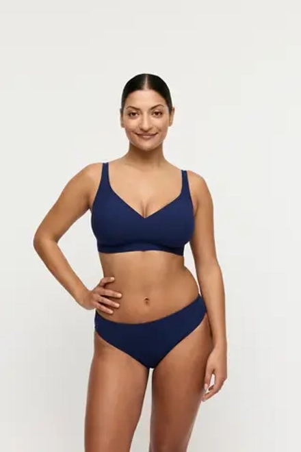 PRIMADONNA Swim Aswan Топ с треугольным вырезом, темно-синий