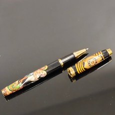 Ручка с ручной росписью Палех "Георгий Победоносец" в футляре