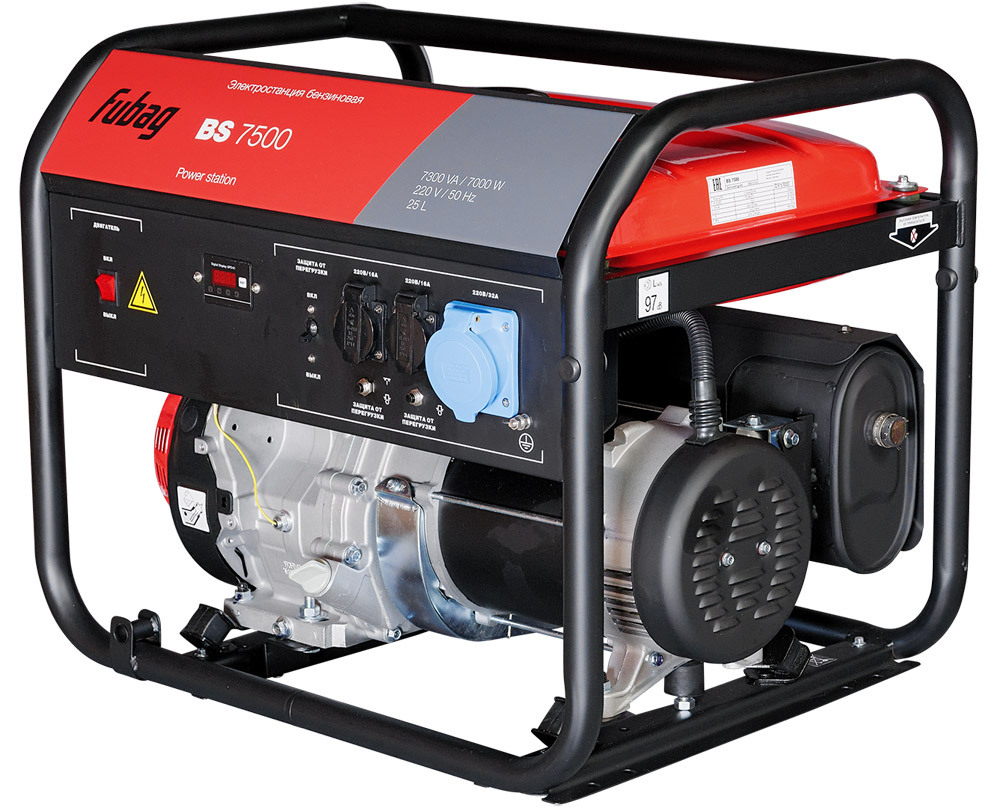 Генератор бензиновый FUBAG BS 7500