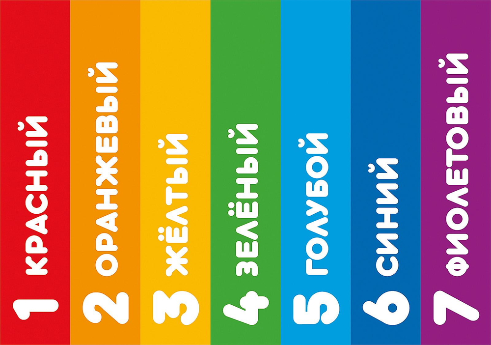 Настольное покрытие для лепки 330/230 "Радуга цветов 2025" (Пчелка)