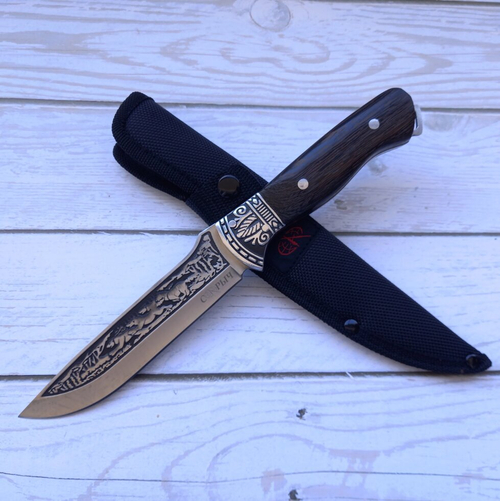 Нож нескладной FB75 "Сарыч" Pirat