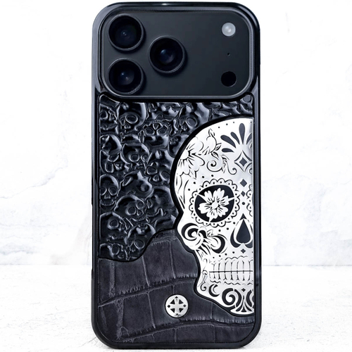 Mexican Katrina's Skull LUX Black