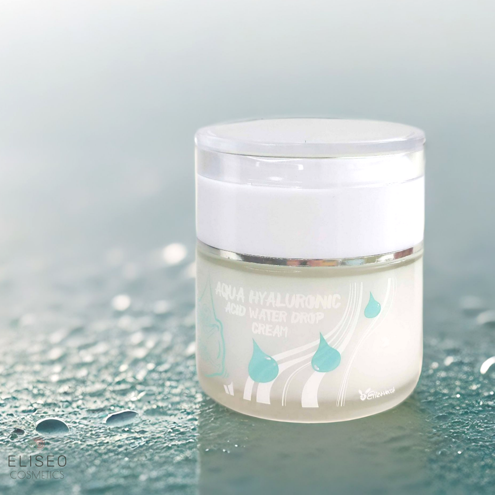 Elizavecca Крем для лица увлажняющий гиалуроновая кислота Aqua Hyaluronic Acid Water Drop, 50 мл