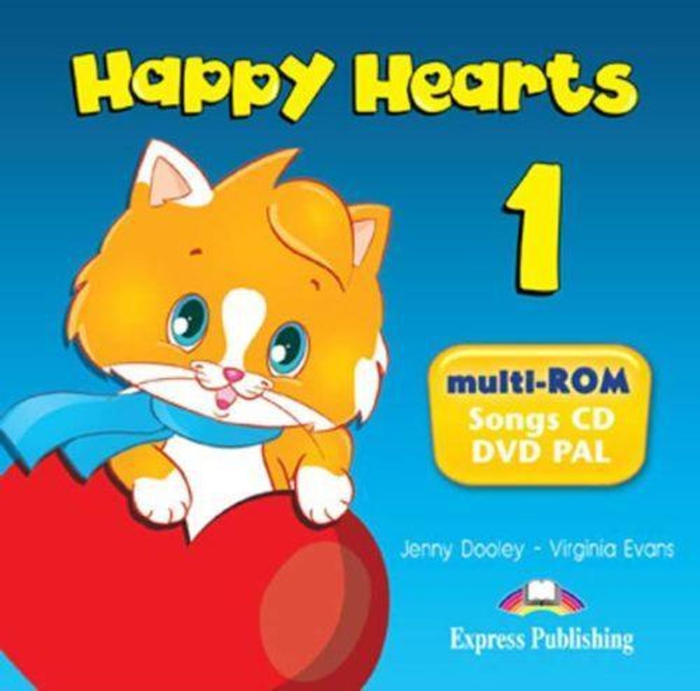 Happy Hearts 1. Multi-Rom Pal. CD с песнями и видео