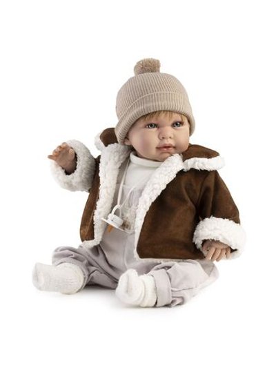 Кукла Berbesa мягконабивная 45см Daniel (4512S)