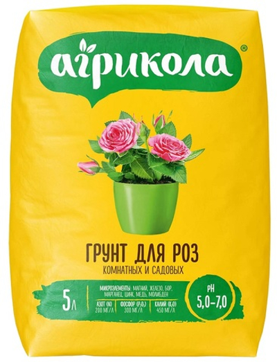 Грунт АГРИКОЛА Грунт для Роз 5л