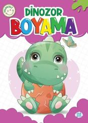 Eğlenceli dinozor boyama