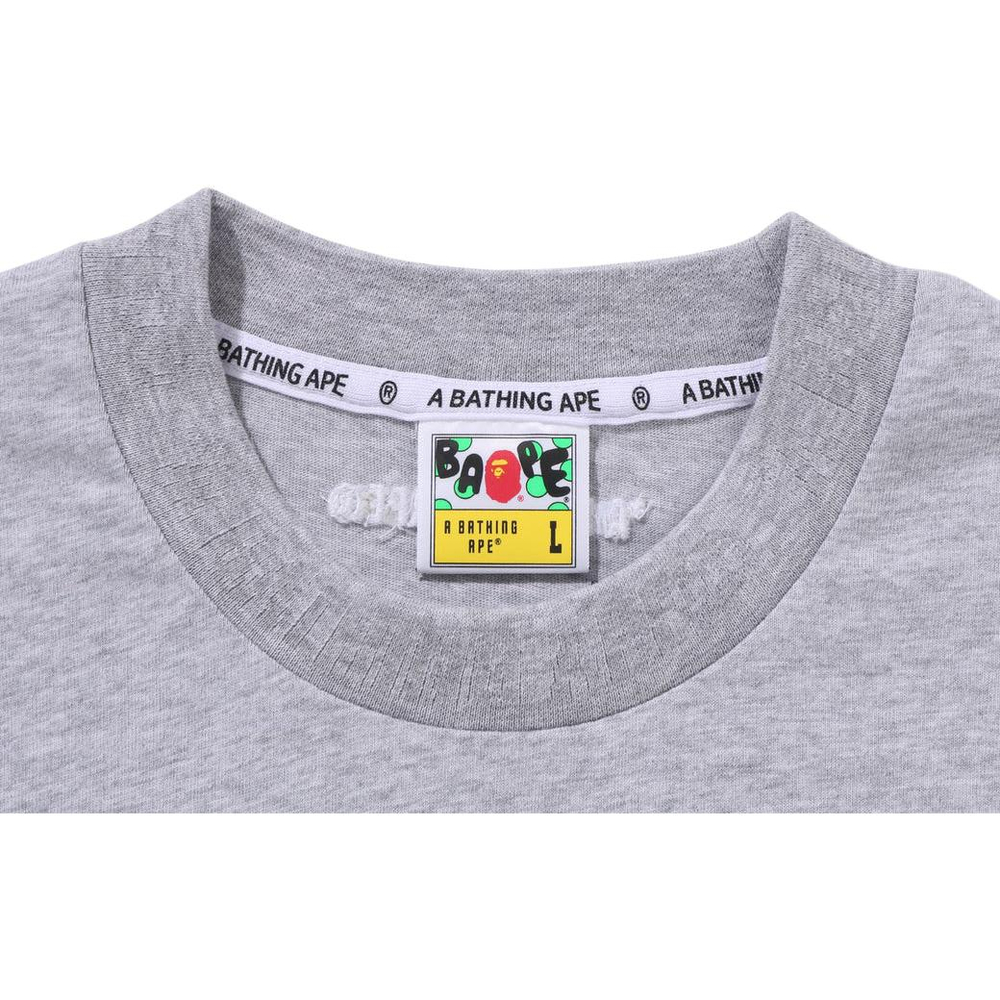 A Bathing Ape One Point Relaxed Fit Tee Ss25 серый