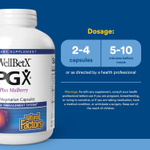 Natural Factors, WellBetX PGX, с шелковицей, 180 вегетарианских капсул