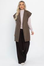 Жилет костюмный Жюлли (шоколад) Б14488-4М LT Collection