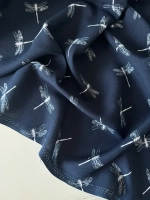 Ткань штапель для шитья 2,2 м плательная вискоза