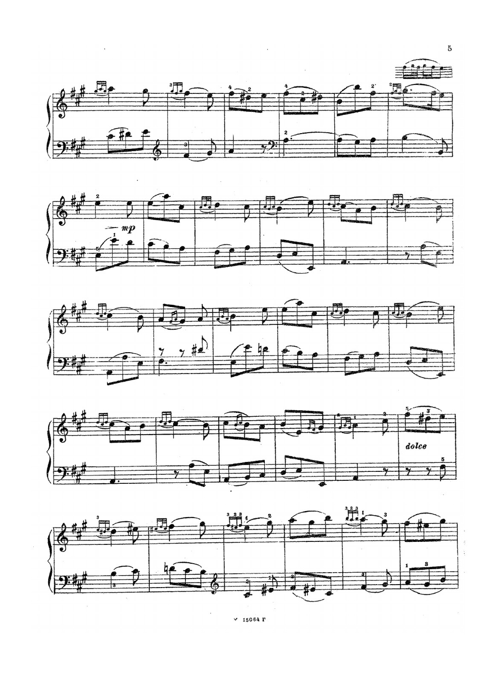 Избранные пьесы для клавесина | Рамо Жан Филипп