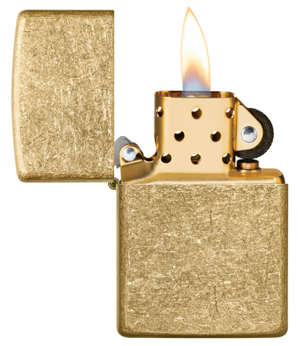 Зажигалка Classic Tumbled Brass ZIPPO 49477