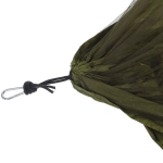 Гамак подвесной SJ-A18-6, 260*150 см, с антимоскитной сеткой, зелёный