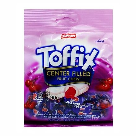 Toffix Cherry Конфеты жевательные мягкие со вкусом вишни 80гр