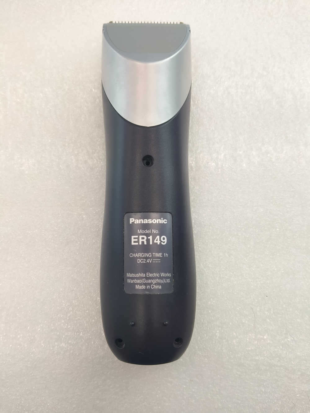 Замена аккумулятора в Panasonic ER149