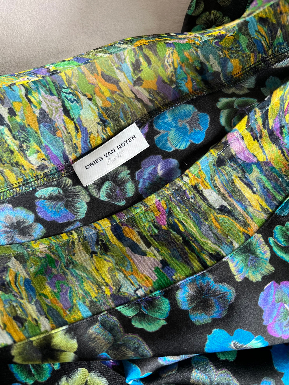 Шелковое платье Dries Van Noten, s, оригинал
