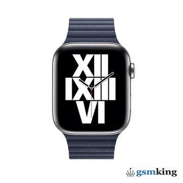 Apple Leather Loop for Apple Watch 42|44|45|49mm L Diver Blue (Синий) MGXC3ZM/A